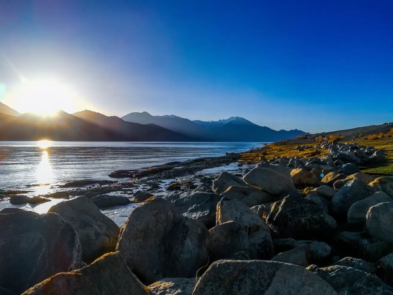 Photo of Pangong Lake By Vasu Devan M