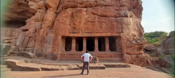 Photo of Badami Cave Temples By Dr. Yadwinder Singh 