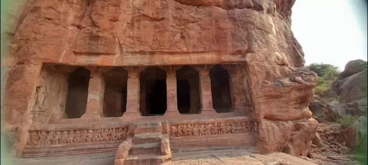 Photo of Badami Cave Temples By Dr. Yadwinder Singh 