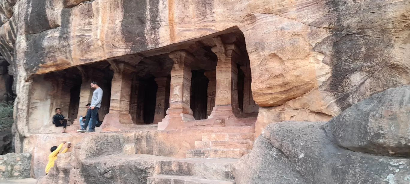 Photo of Badami Cave Temples By Dr. Yadwinder Singh 