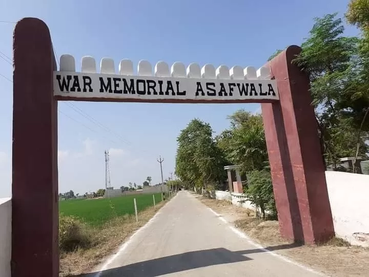 Photo of Asafwala War Memorial By Dr. Yadwinder Singh 