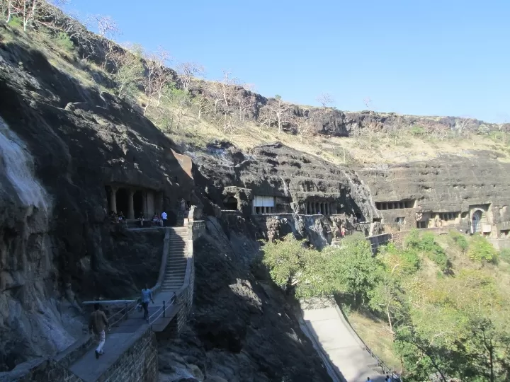 Photo of Ajanta Caves By Dr. Yadwinder Singh 