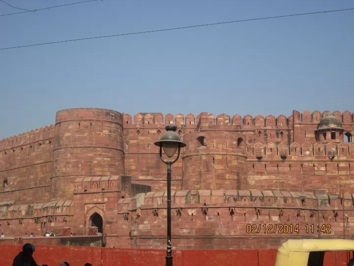 Photo of Agra Fort By Dr. Yadwinder Singh 