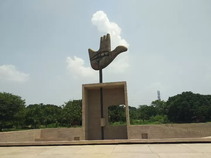 Photo of Open Hand Monument By Dr. Yadwinder Singh 