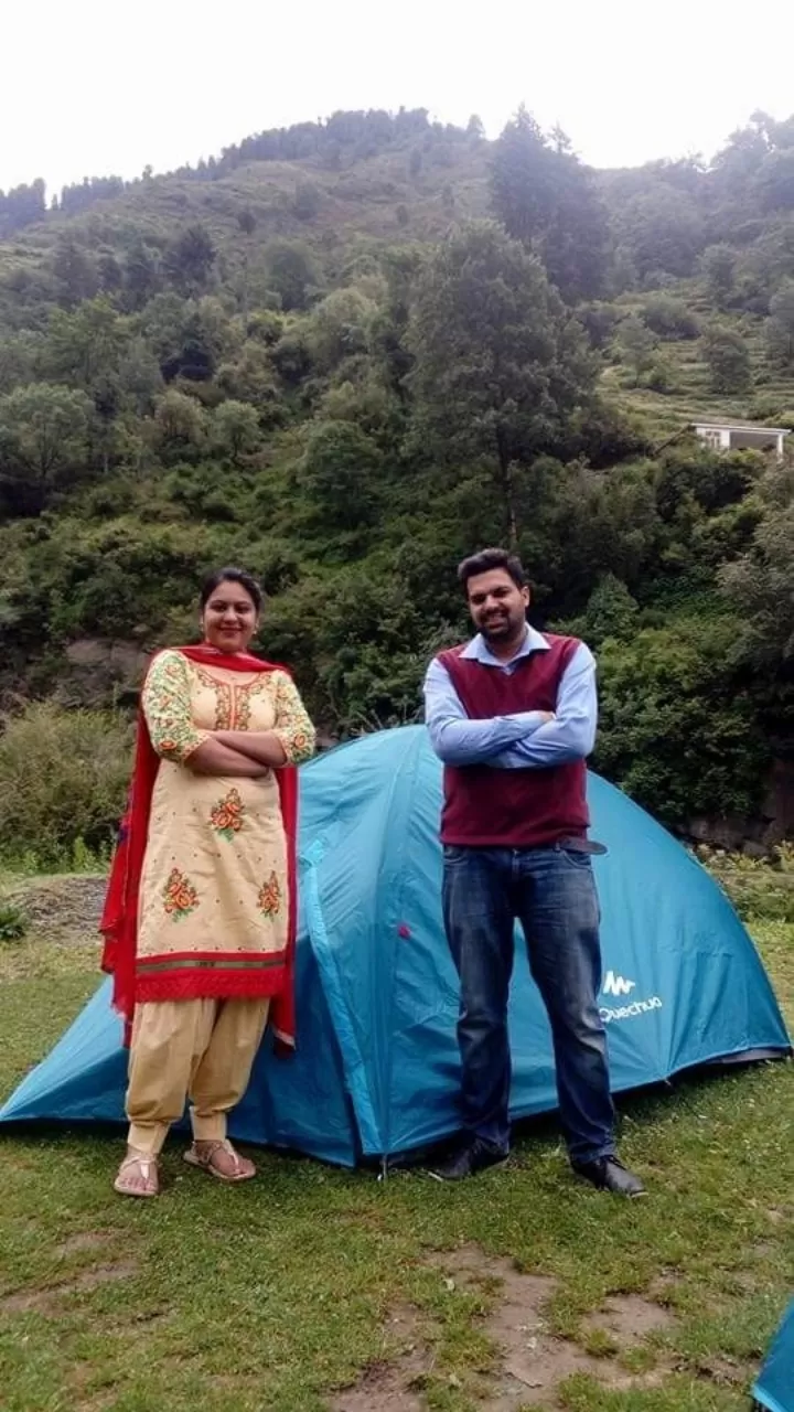 Photo of BAROT VALLEY CAMP By Dr. Yadwinder Singh 