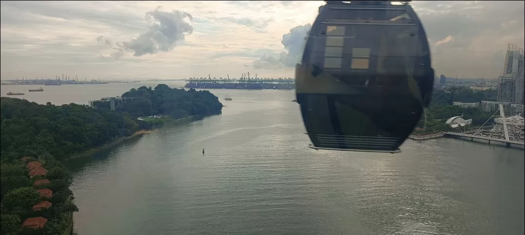 Photo of Singapore Cable Car By Dr. Yadwinder Singh 