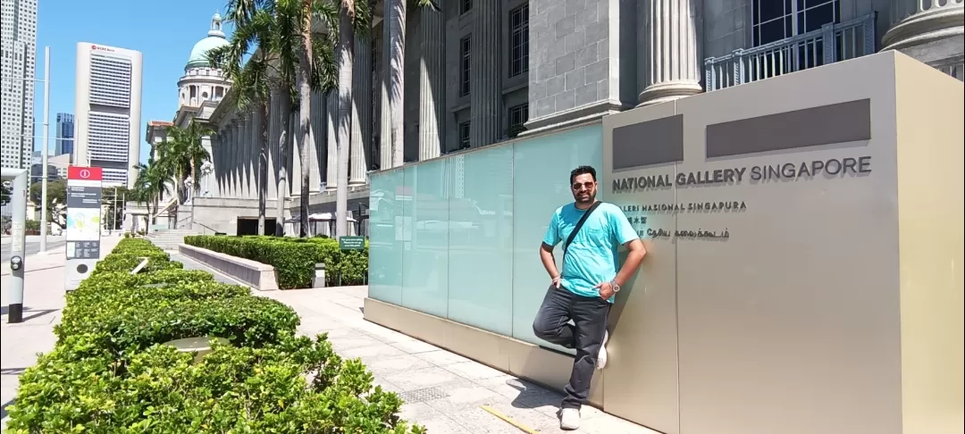 Photo of National Gallery Singapore By Dr. Yadwinder Singh 