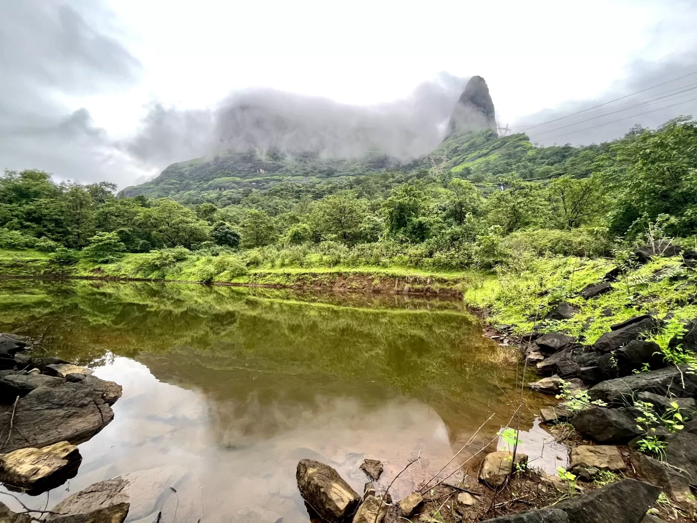 Photo of Reverse Waterfall ( Hill Station Naneghat) By Janhavi Dalal