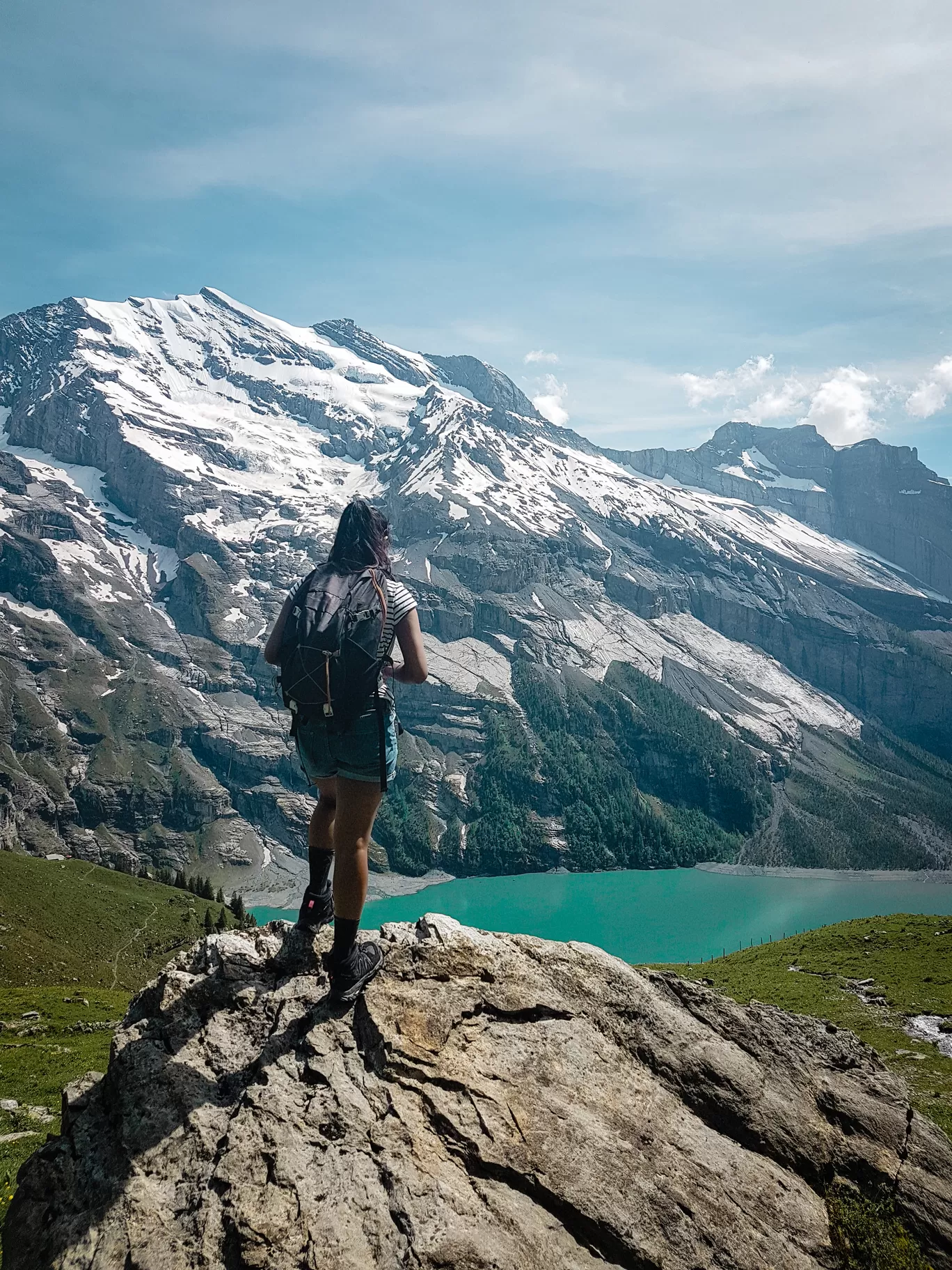 Photo of Oeschinen Lake By Aswathy & Sarath