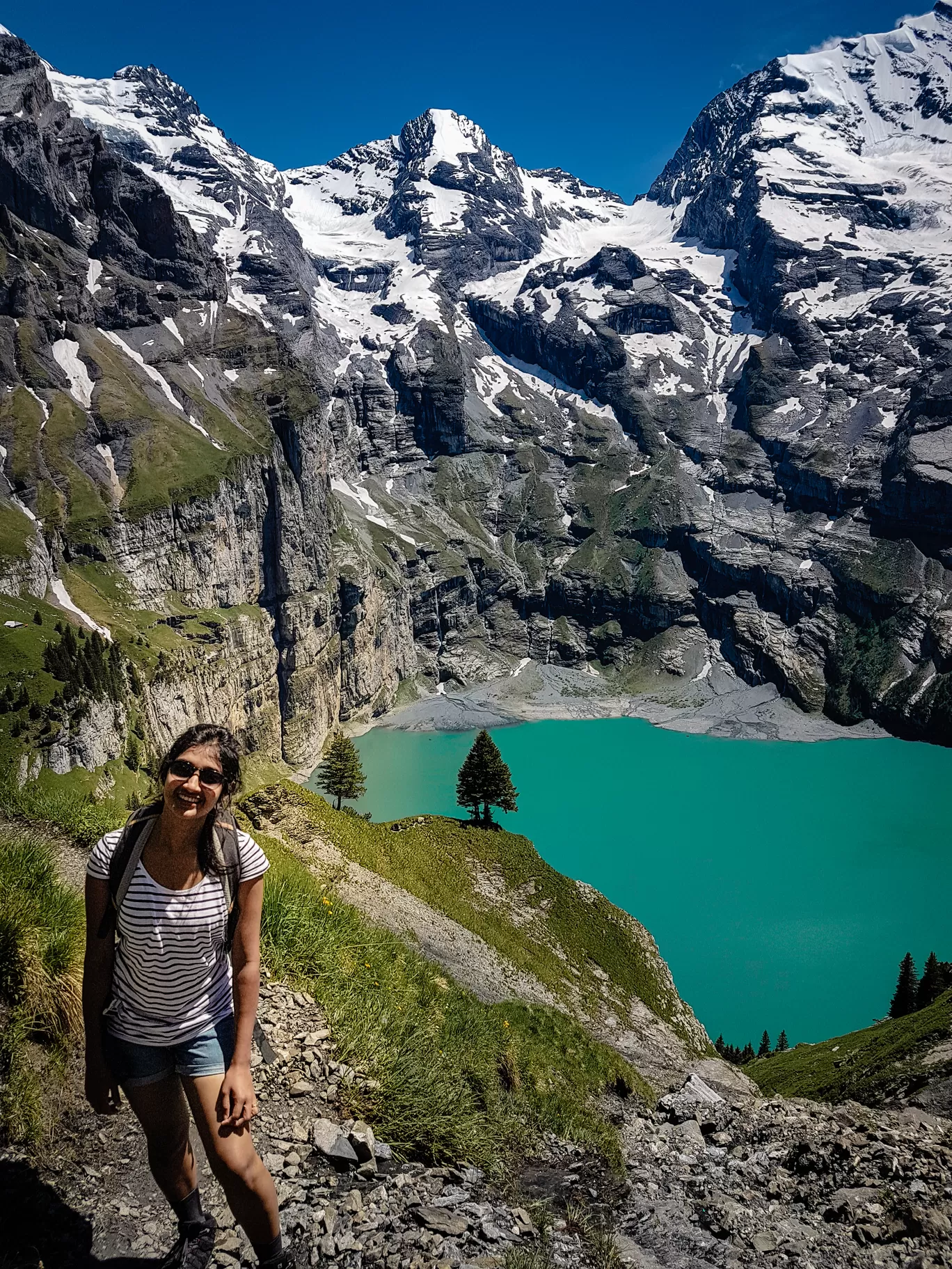 Photo of Oeschinen Lake By Aswathy & Sarath
