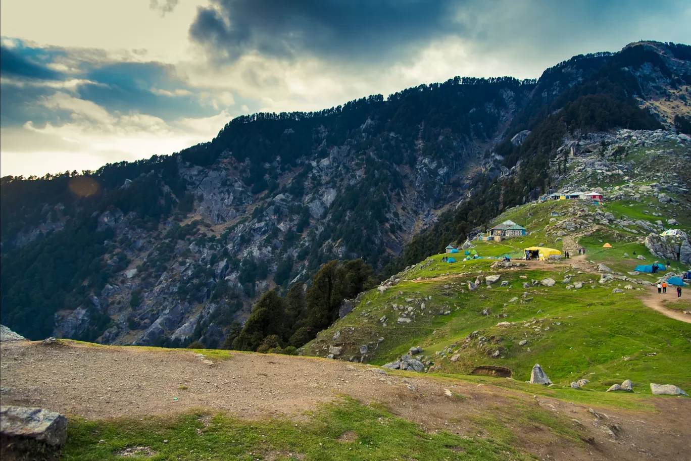Photo of Triund By Riding the Rainbow.