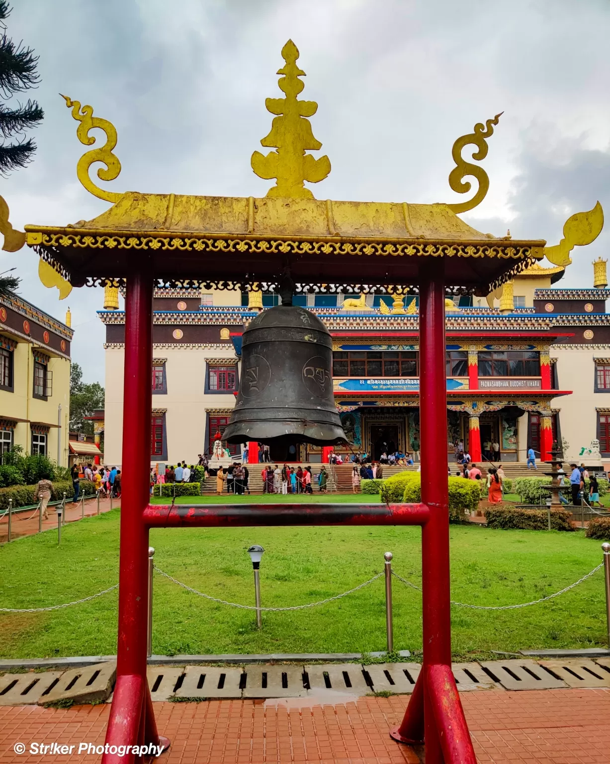 Photo of Namdroling Monastery Golden Temple By Strikerphotography 