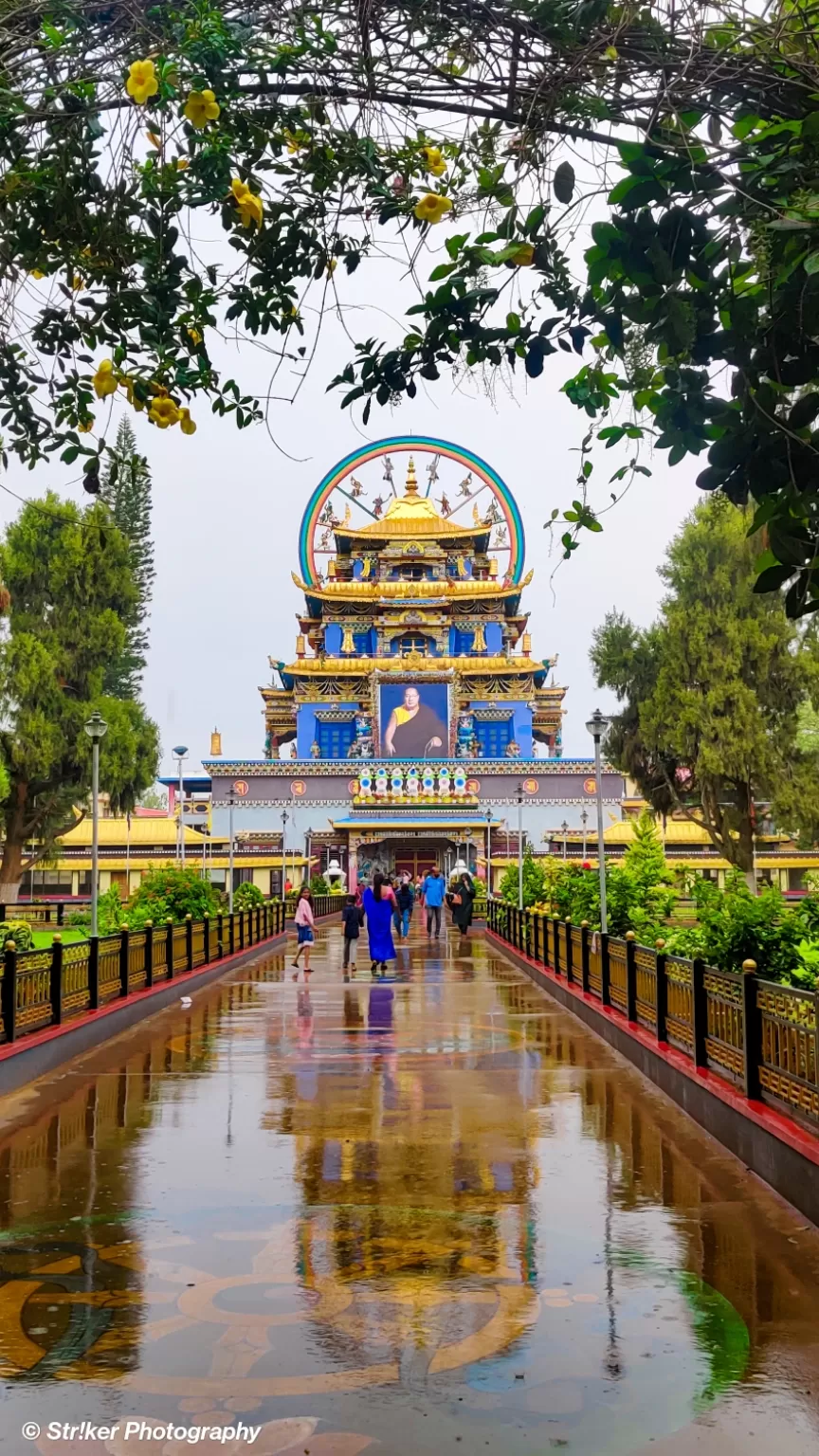 Photo of Namdroling Monastery Golden Temple By Strikerphotography 