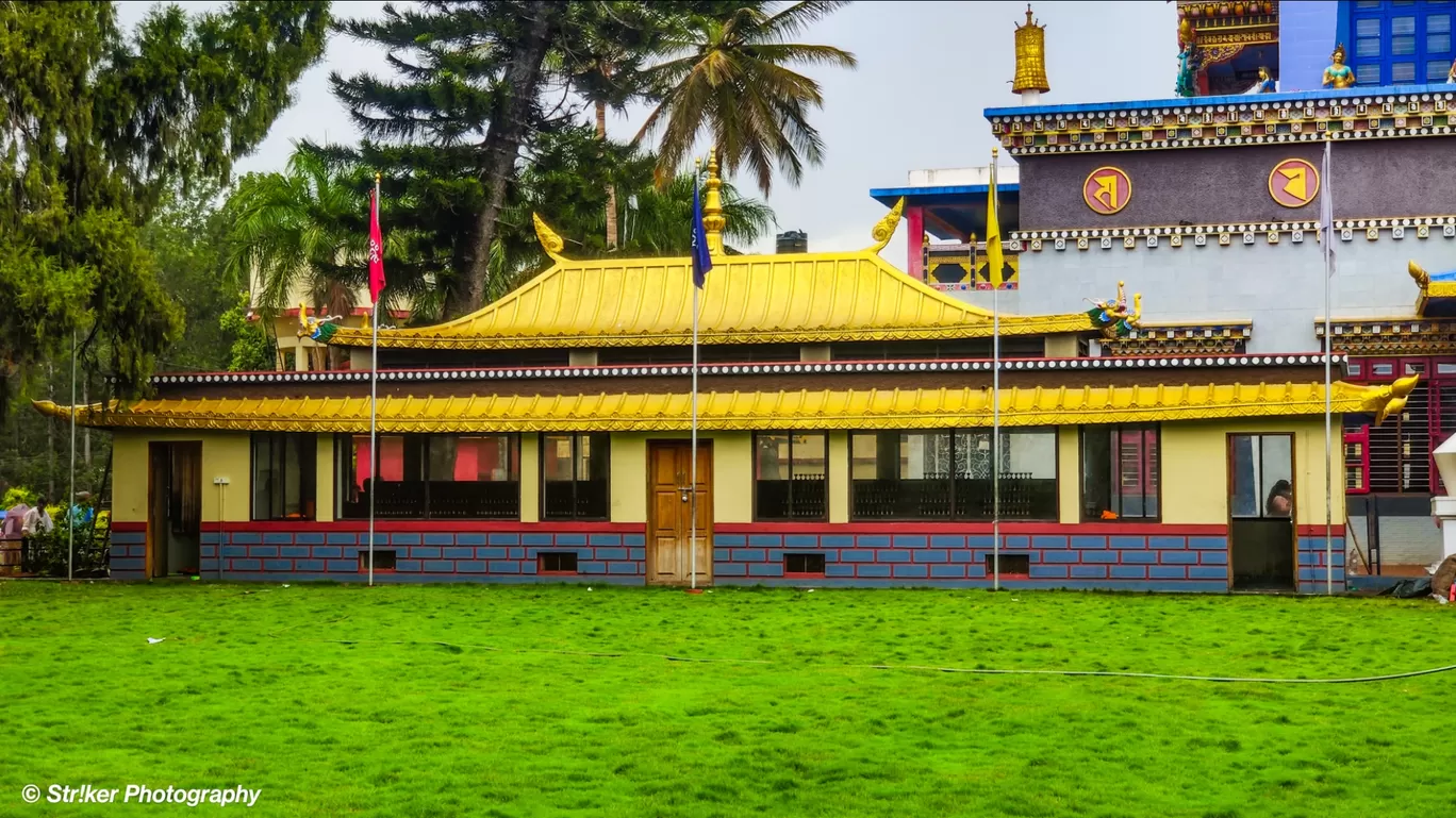 Photo of Namdroling Monastery Golden Temple By Strikerphotography 