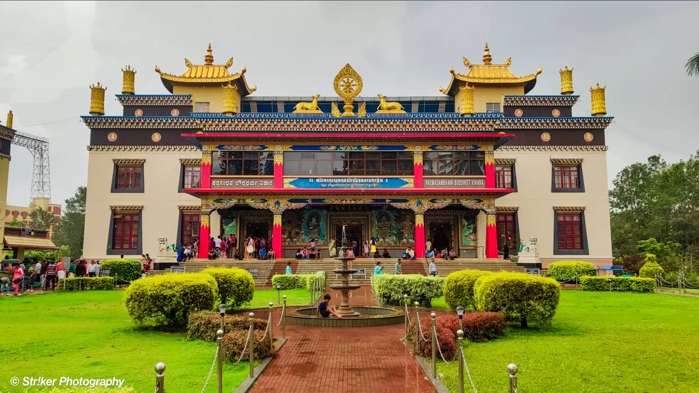Photo of Namdroling Monastery Golden Temple By Strikerphotography 