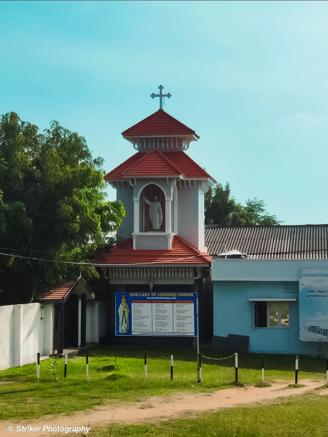 Photo of Our Lady of Lourdes Shrine - Nagamangalam By Strikerphotography 