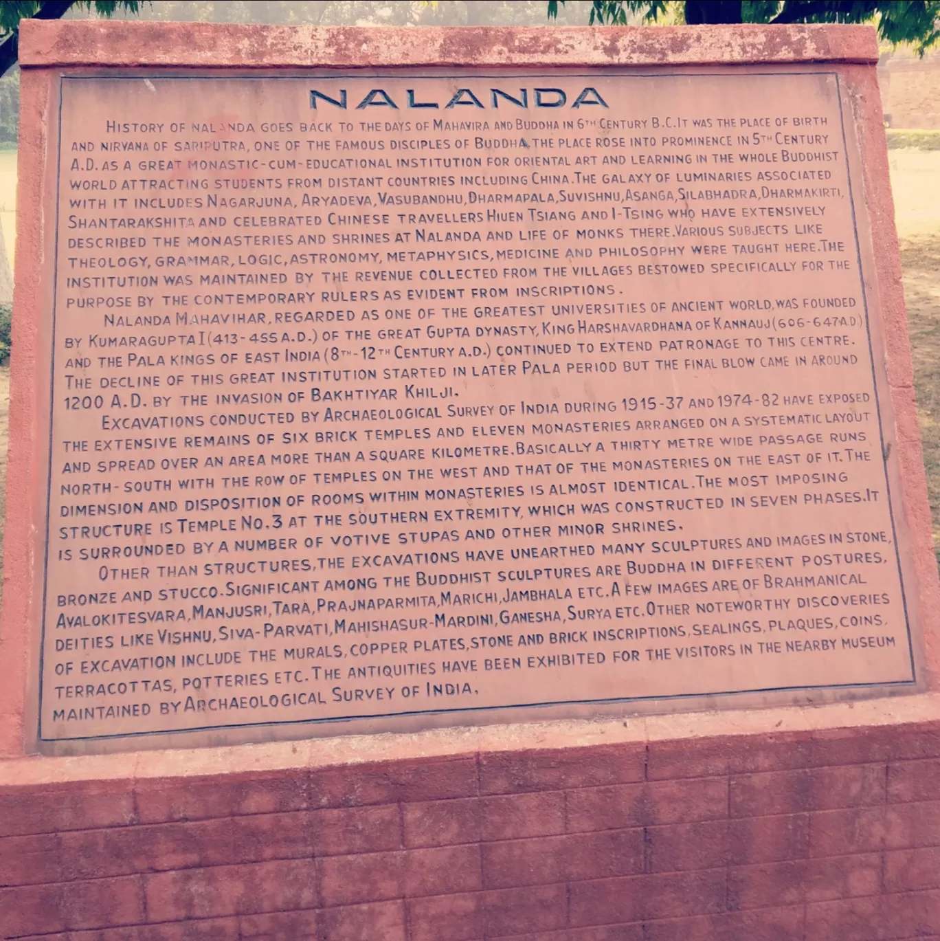 Photo of Nalanda University By Alisha Goyal