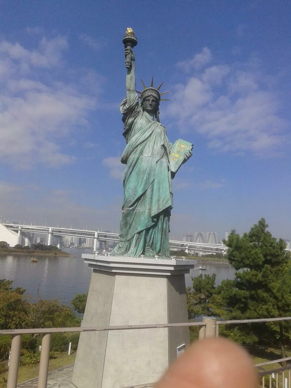 Photo of Odaiba Statue of Liberty Replica By Travel with Chirag 