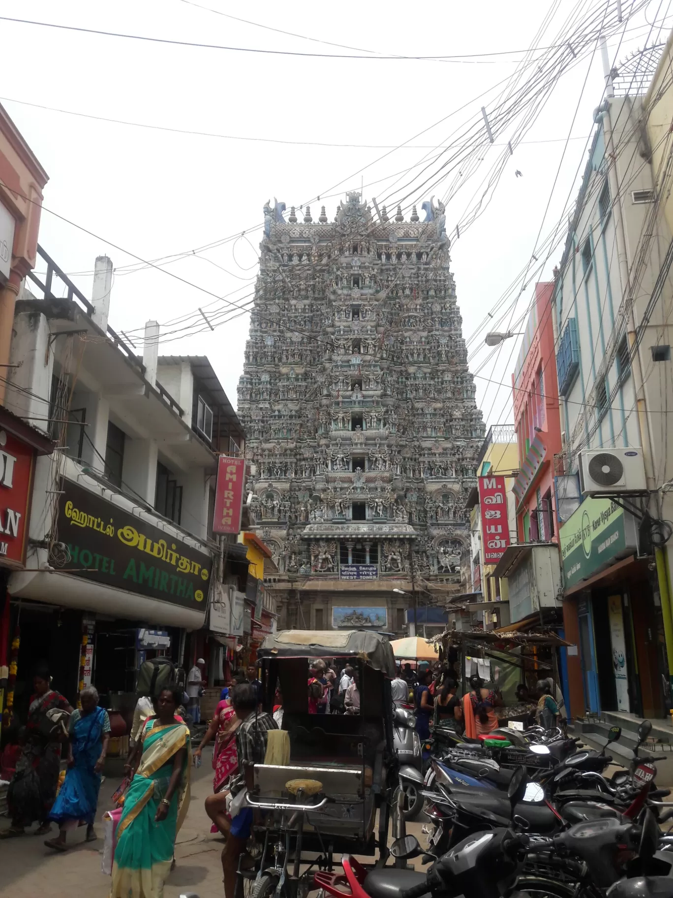 Photo of Madurai Meenakshi Amman Temple Road By Om A Raut...