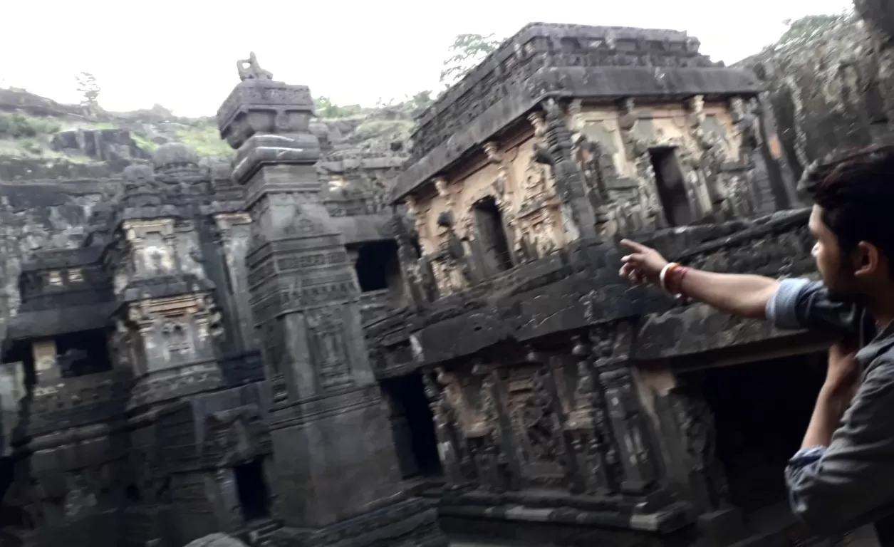 Photo of Ellora Cave 16 (The Kailāśa temple) By DRx SUSHANT OJHA