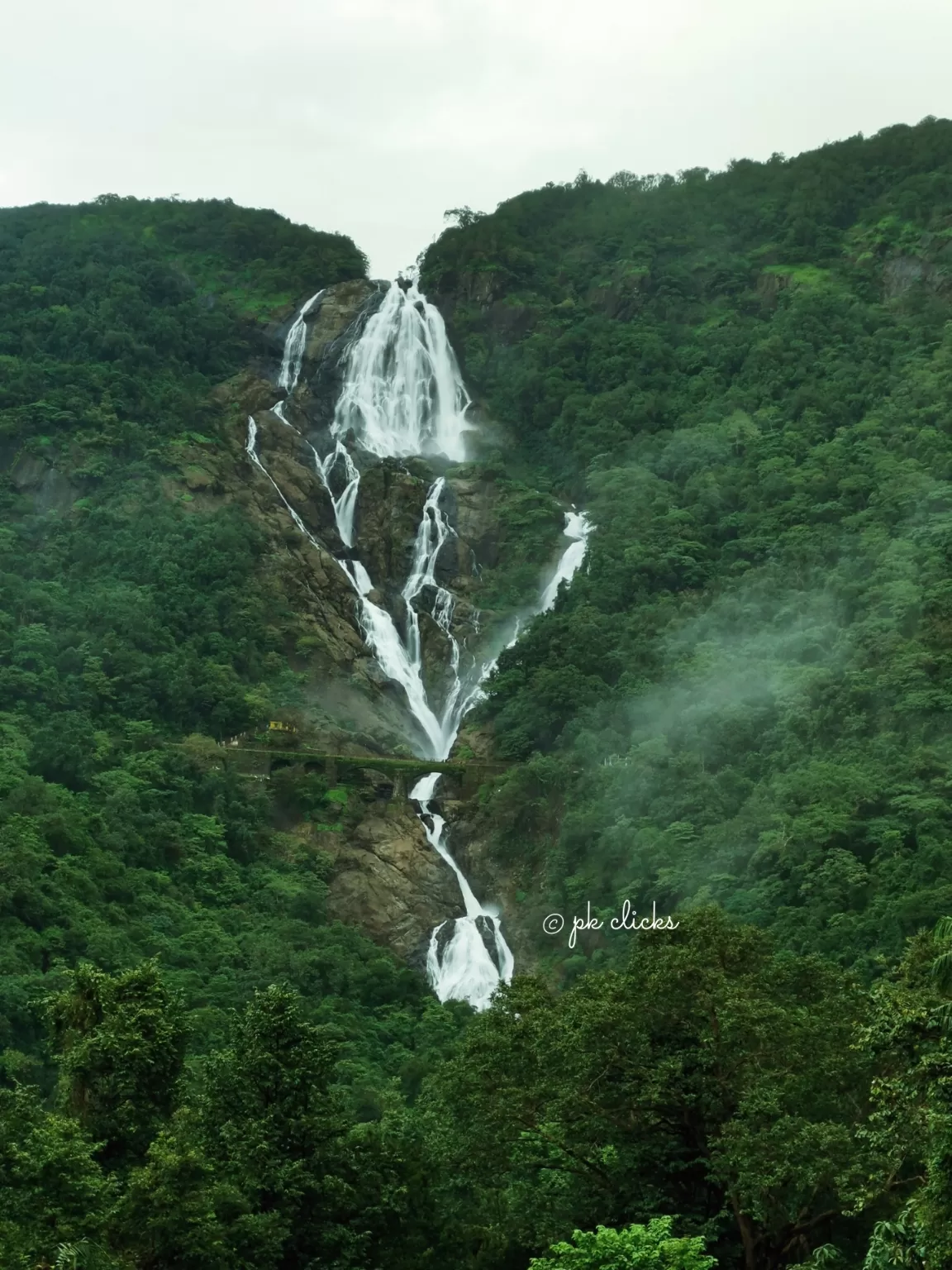 Photo of Dudhsagar Falls By Praveen Kumar