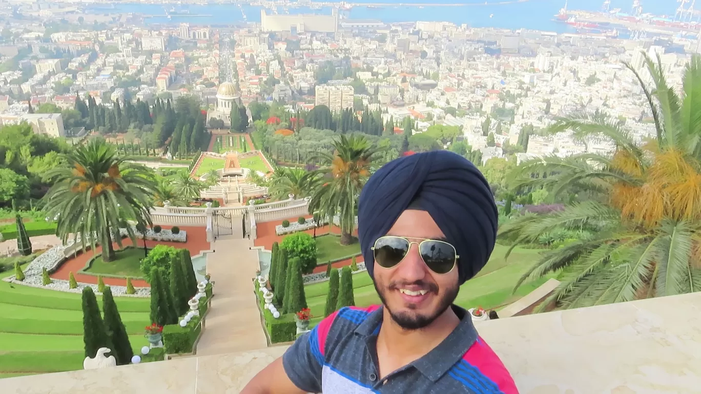 Photo of Bahá’í Gardens Haifa By PAWANDEEP SINGH