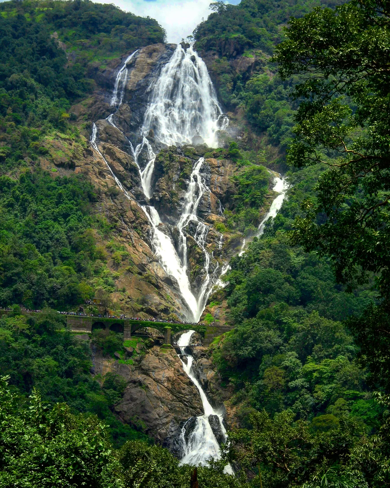 Photo of Dudhsagar Falls By Tushar