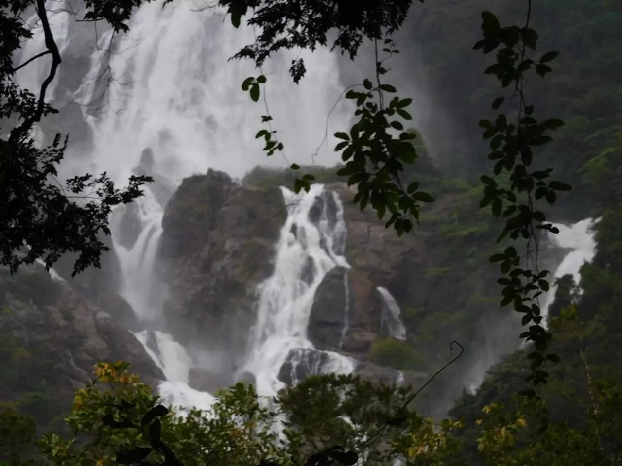 Photo of Dudhsagar Falls Railway Bridge By Bitesoftravelbug