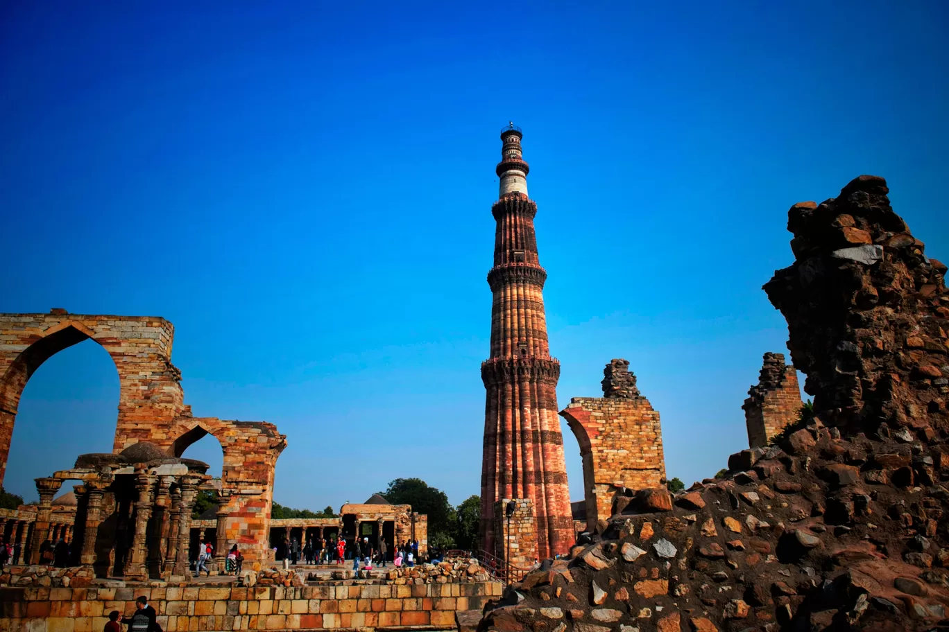 Photo of Qutub Minar By Abhinav Priyadarshi