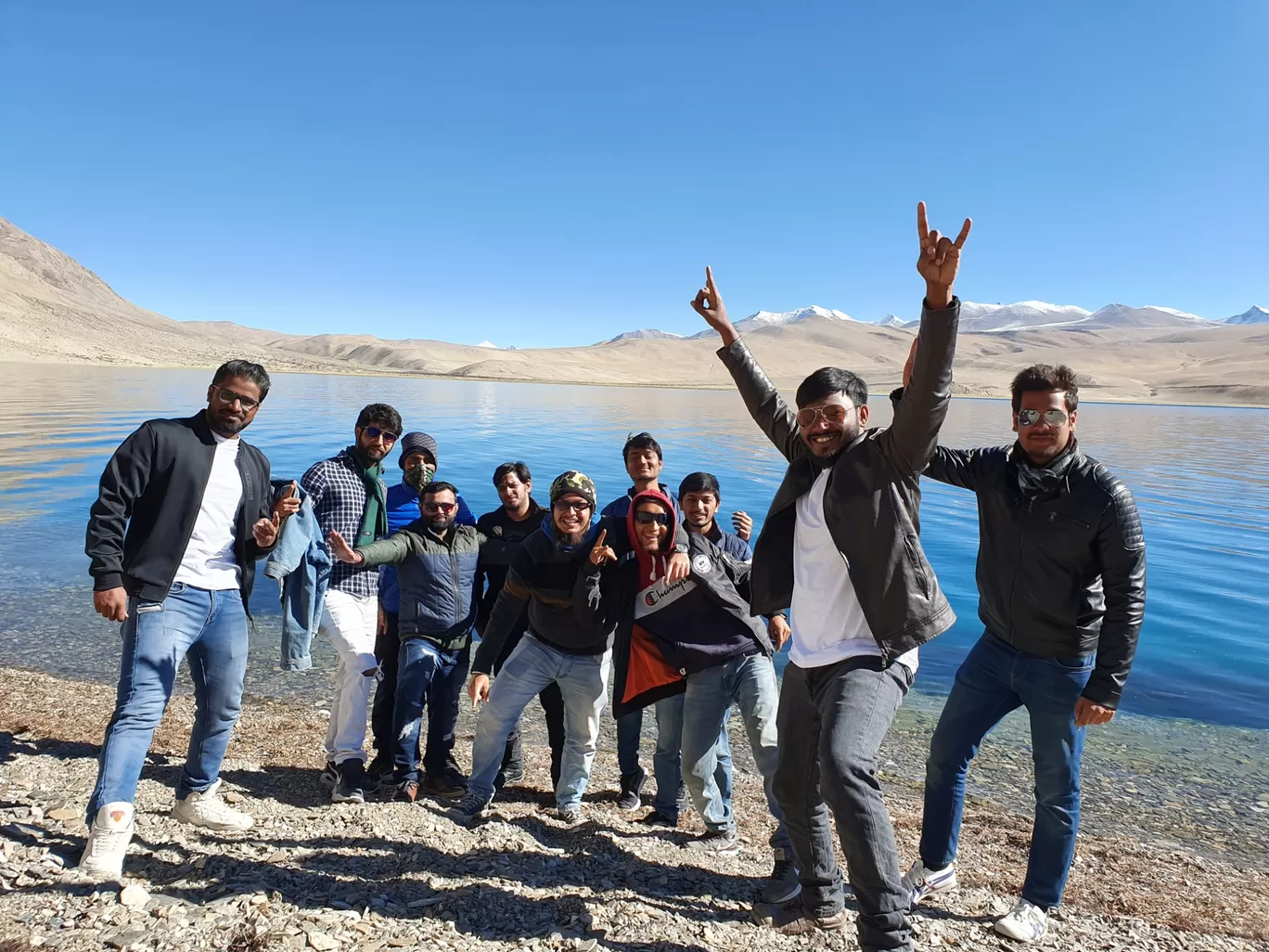 Photo of Pangong Lake By Deepak Mekala