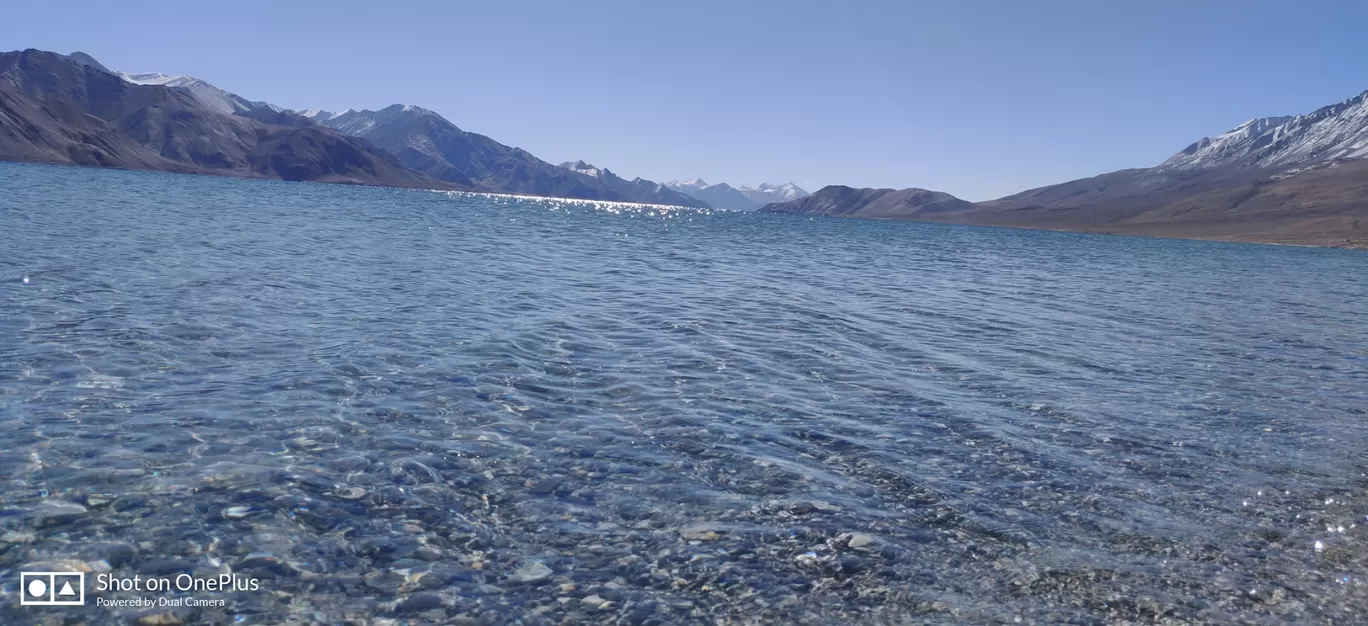 Photo of Pangong Lake By Deepak Mekala