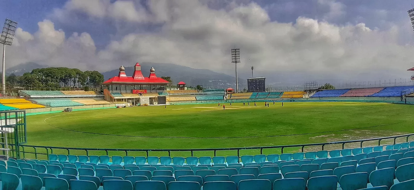 Photo of Dharamshala Stadium View By Piyush.Kr. Tripathy
