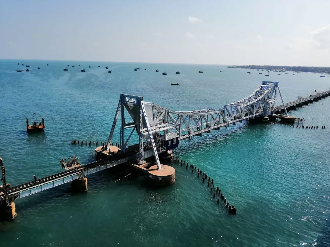 Photo of Pamban Bridge By Trippy Lahsiv