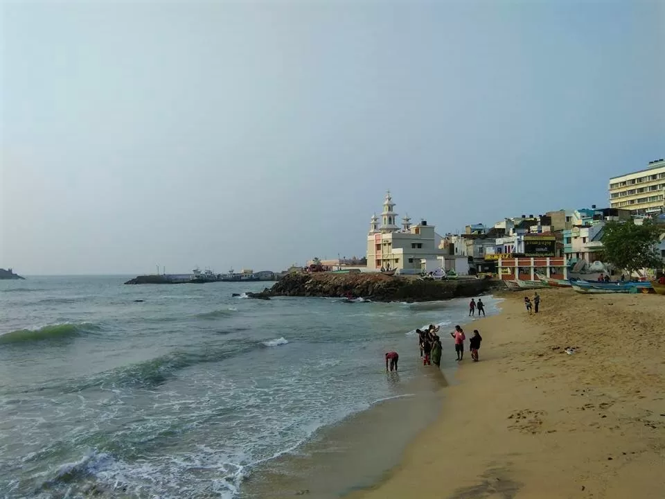 Photo of Kanyakumari Beach By Himani Mishra