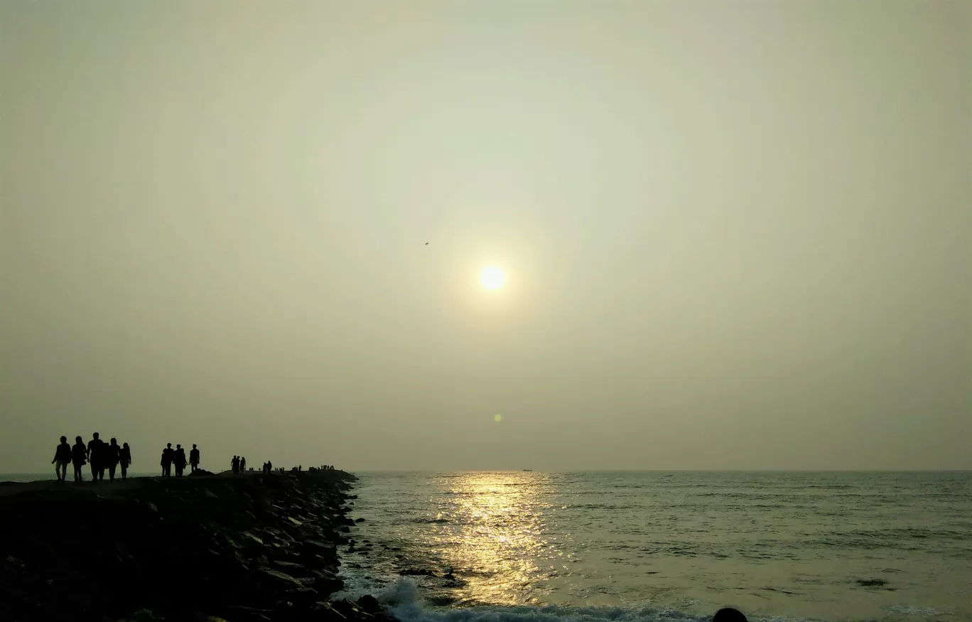 Photo of Kanyakumari Beach By Himani Mishra