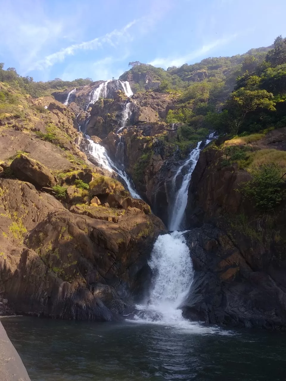 Photo of Dudhsagar Falls By Dhanraj Pattanashetti 