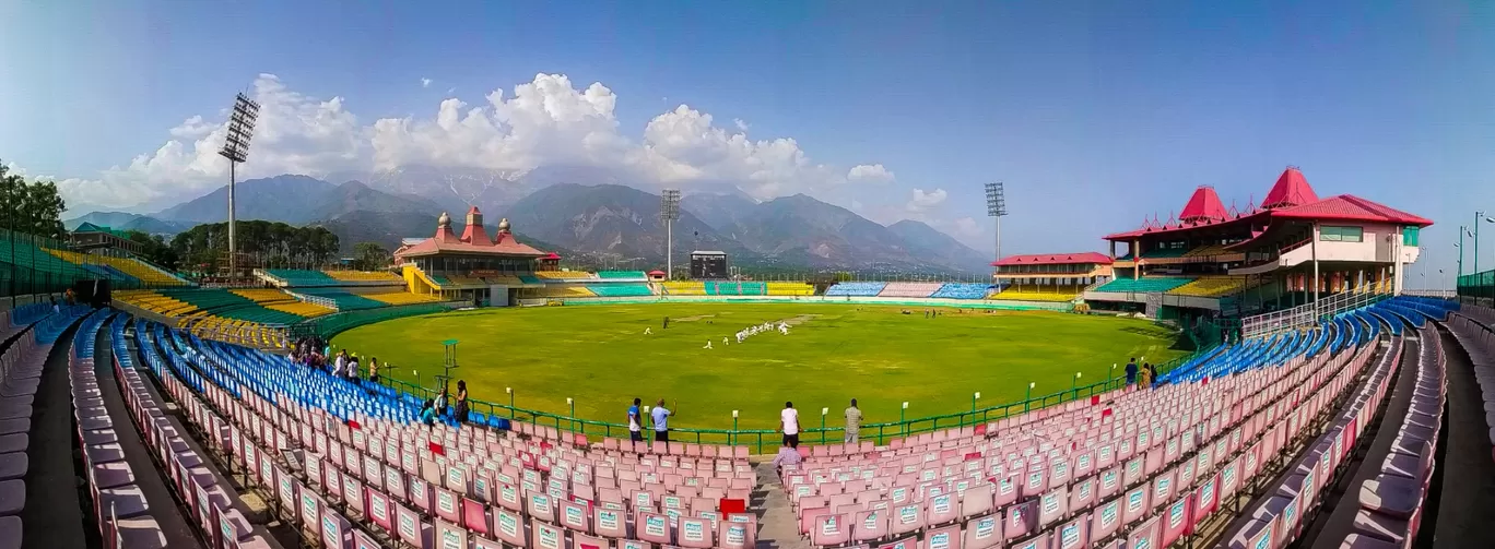 Photo of Himachal Pradesh Cricket Association Stadium By Manan Mathur