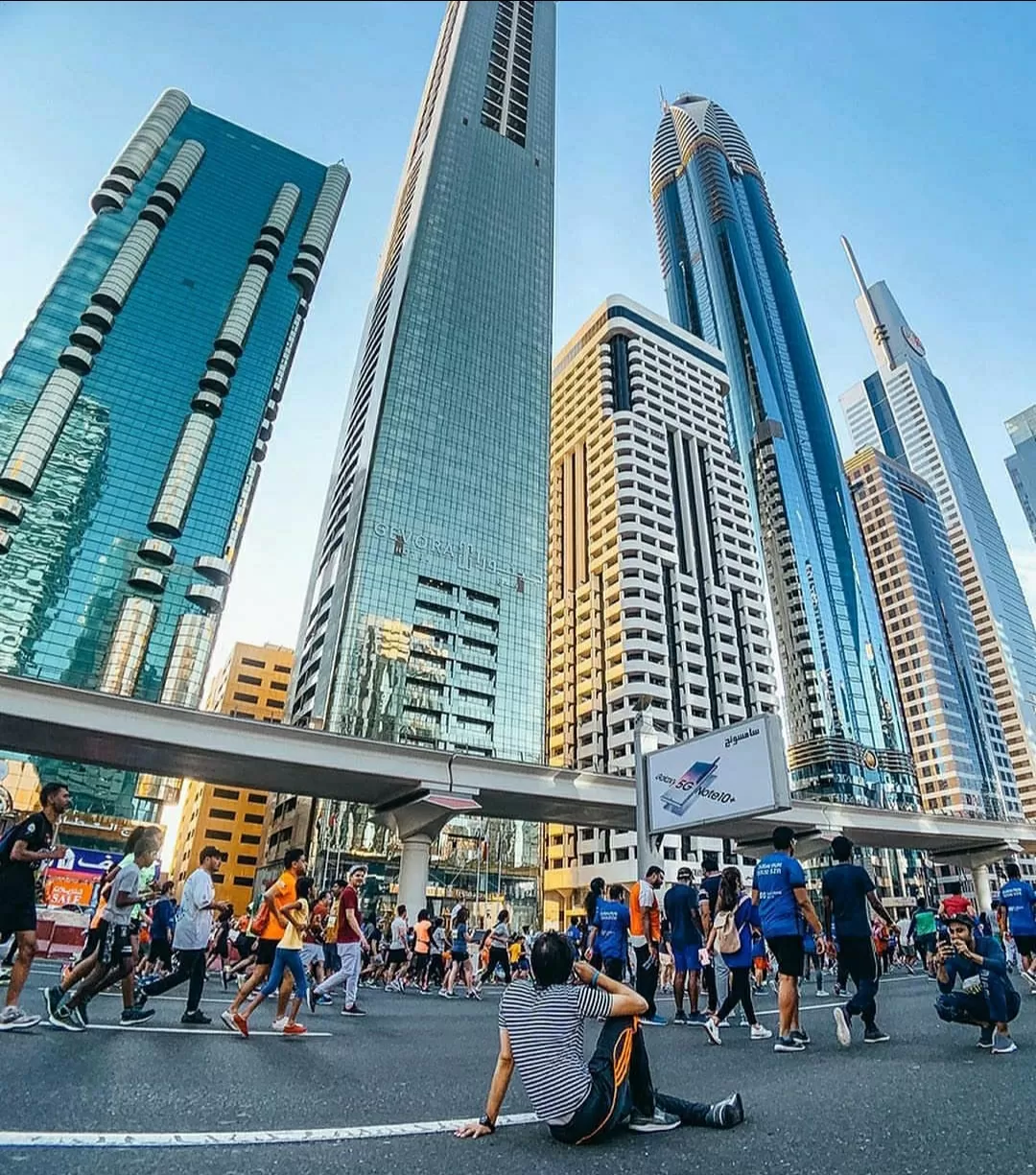 Photo of Sheikh Zayed Road - Dubai - United Arab Emirates By Sandeep Soni