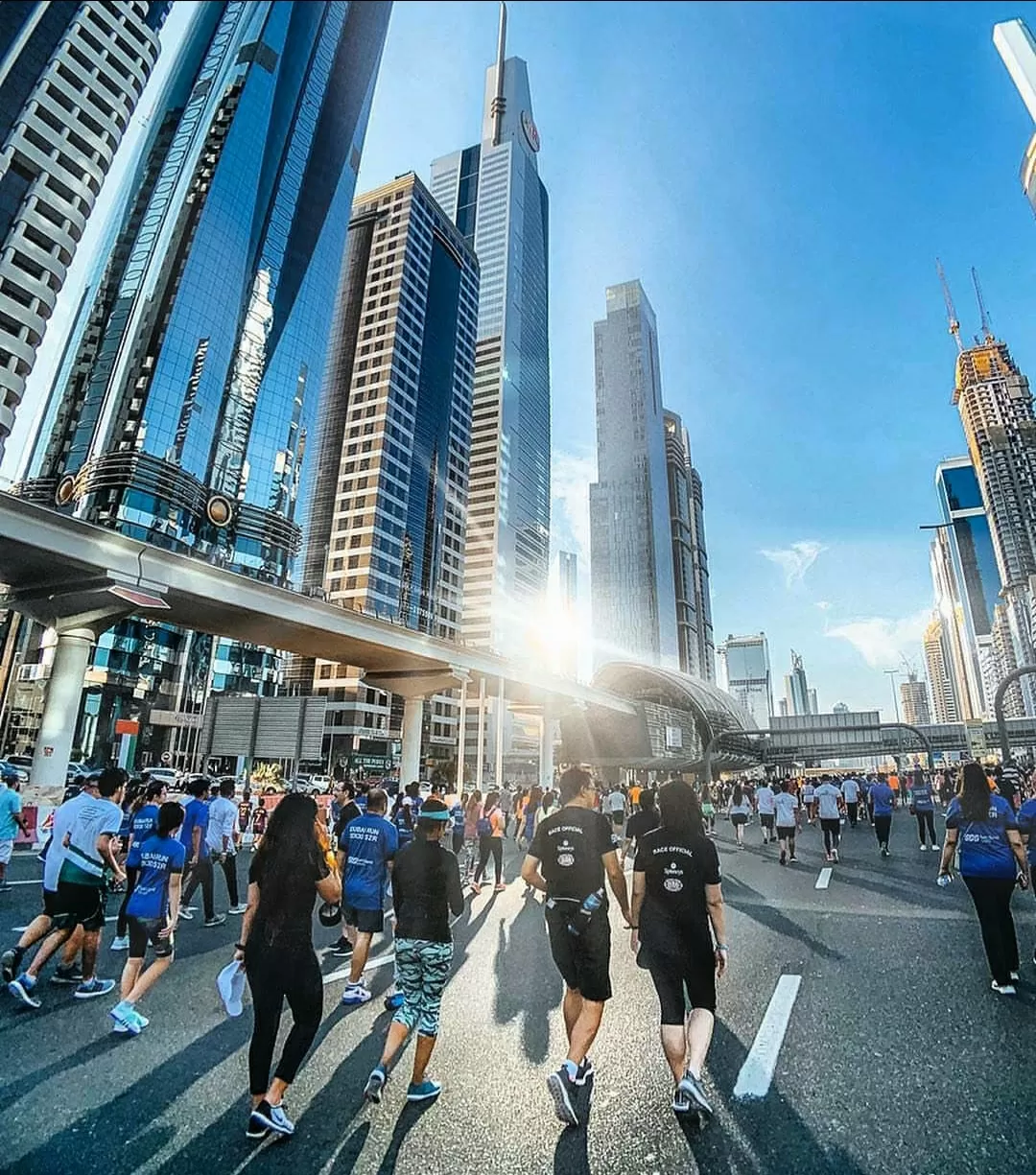 Photo of Sheikh Zayed Road - Dubai - United Arab Emirates By Sandeep Soni