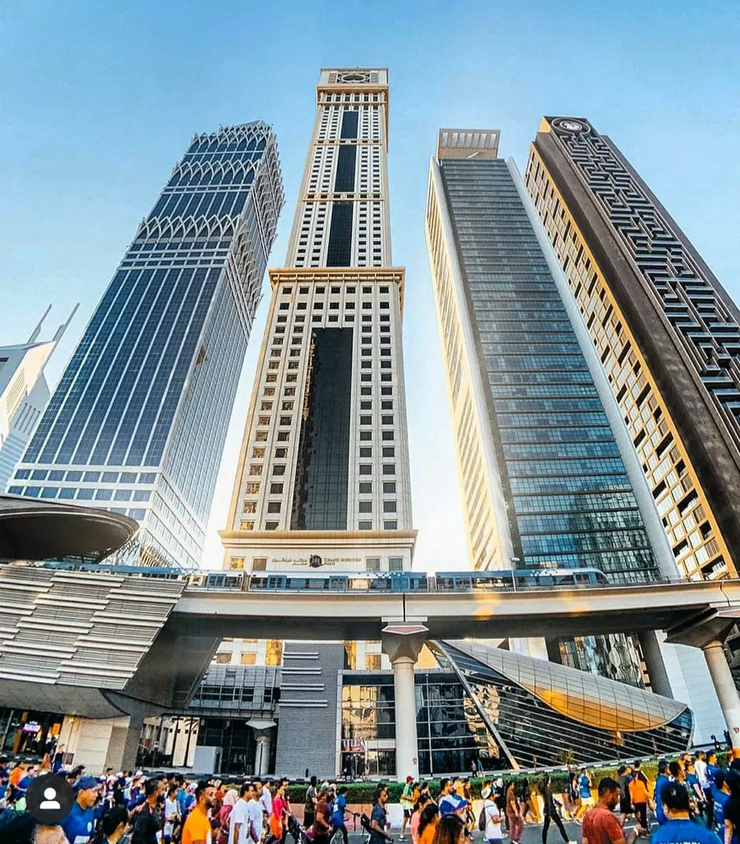 Photo of Sheikh Zayed Road - Dubai - United Arab Emirates By Sandeep Soni