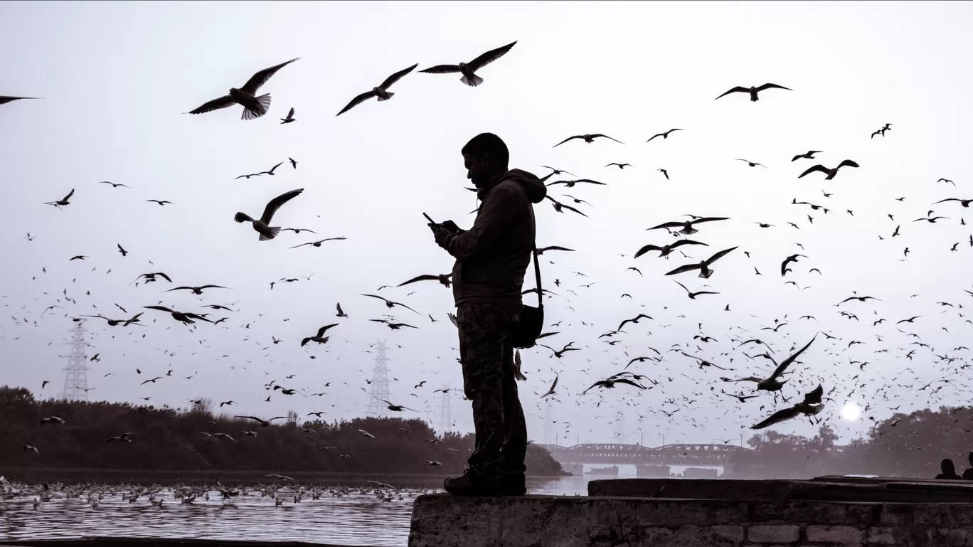 Photo of Yamuna Ghat By Priyanshu Mishra