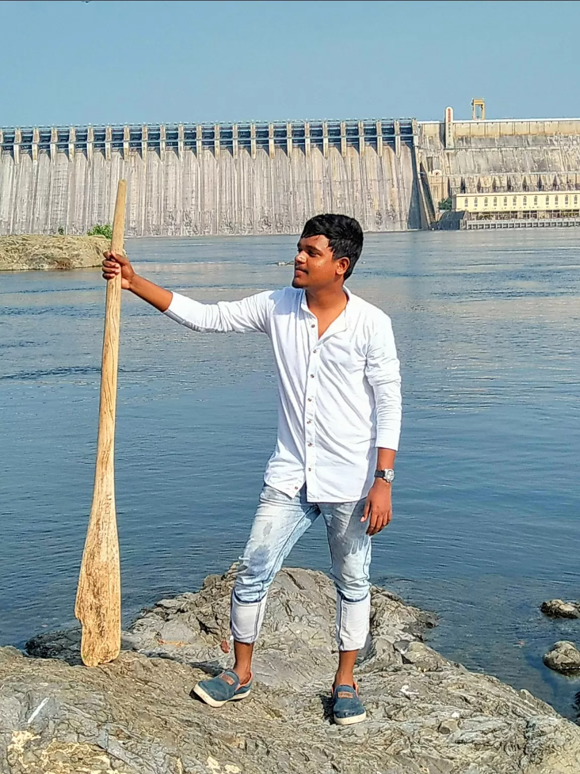 Photo of Nagarjuna Sagar Dam By prani kumar