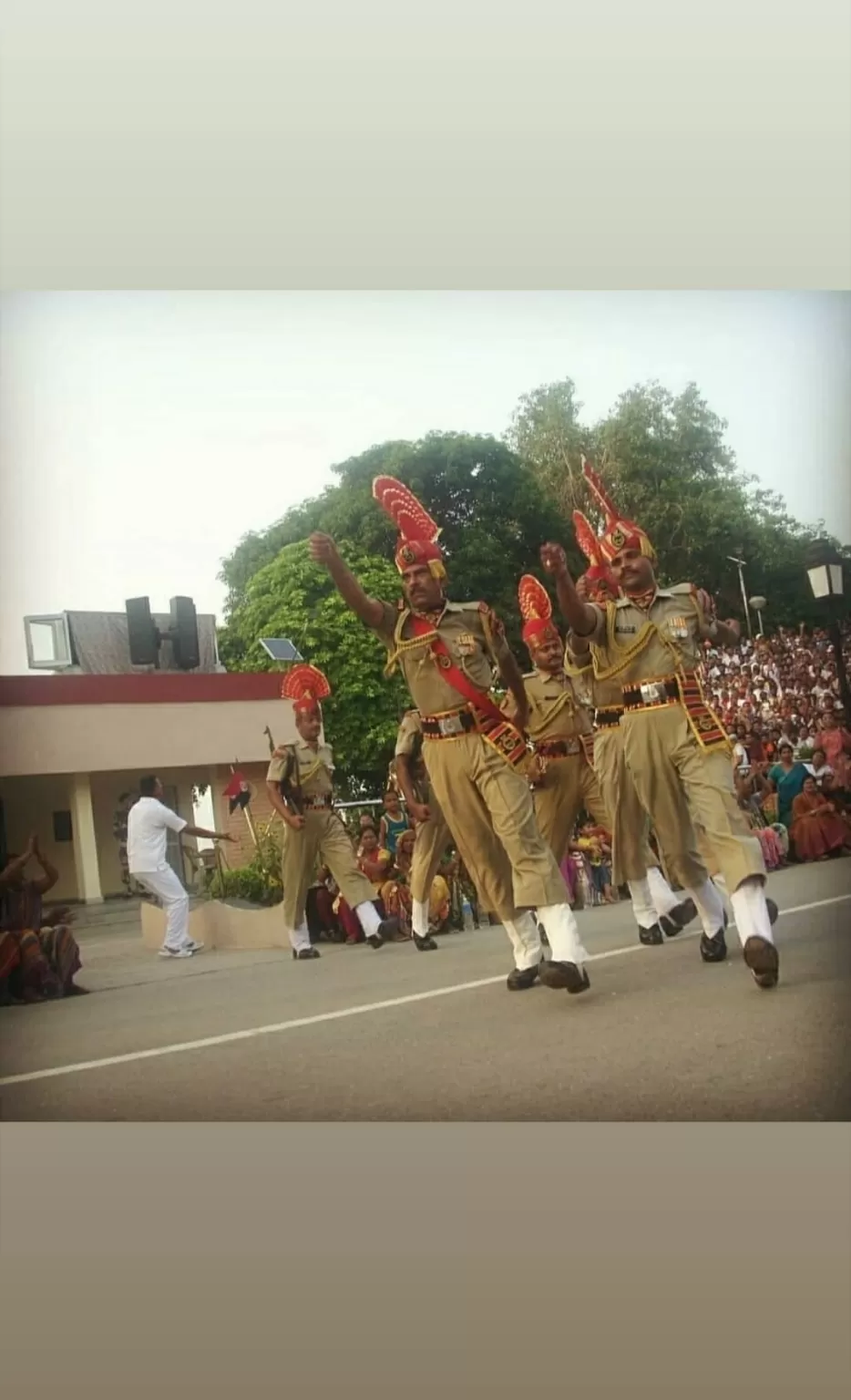 Photo of India-Pakistan Wagah Border Stadium 1 By Sai.Meghana