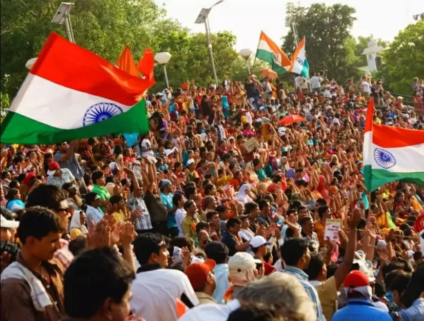 Photo of India-Pakistan Wagah Border Stadium 1 By Sai.Meghana