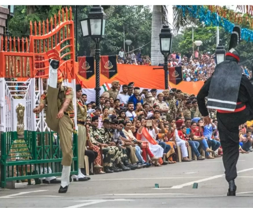 Photo of India-Pakistan Wagah Border Stadium 1 By Sai.Meghana