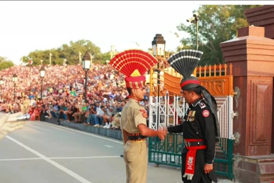 Photo of India-Pakistan Wagah Border Stadium 1 By Sai.Meghana