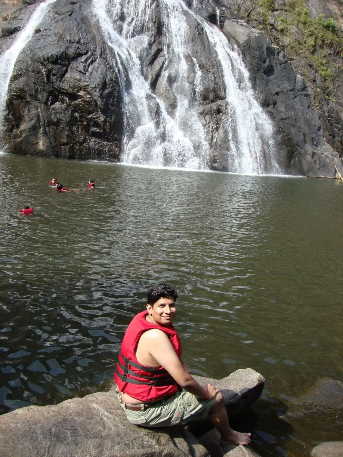 Photo of Dudhsagar Falls By Shivani Chaturvedi 