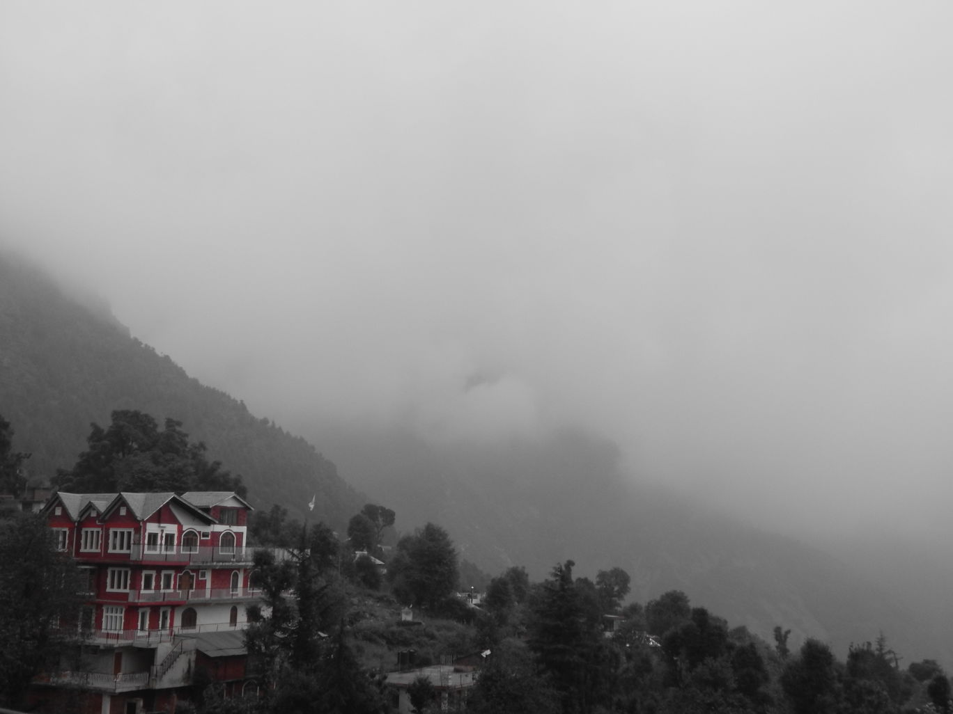 Photo of Fogged up Journey to Triund By Raunak Upadhyay