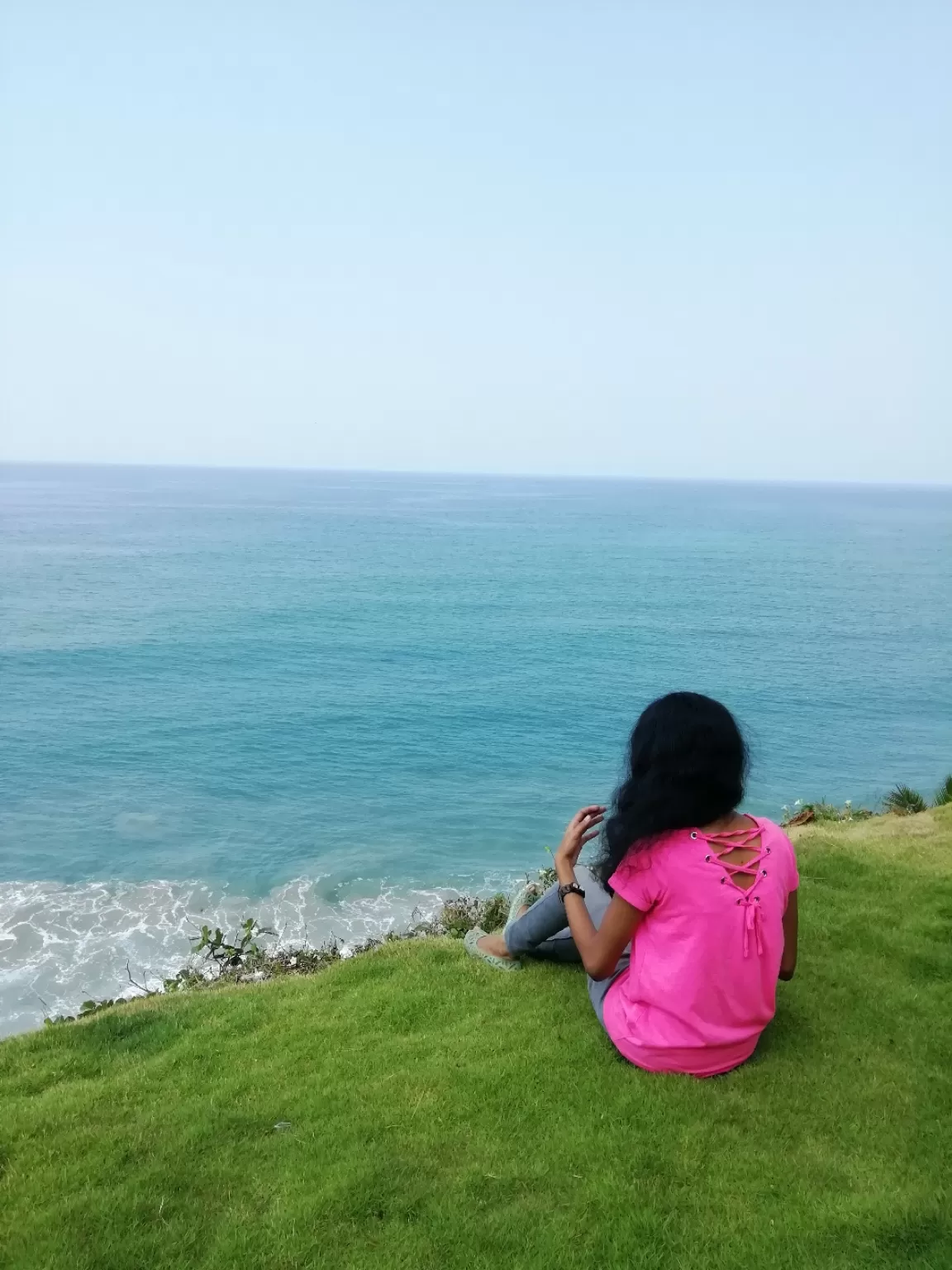 Photo of Varkala cliff By Christa Babu