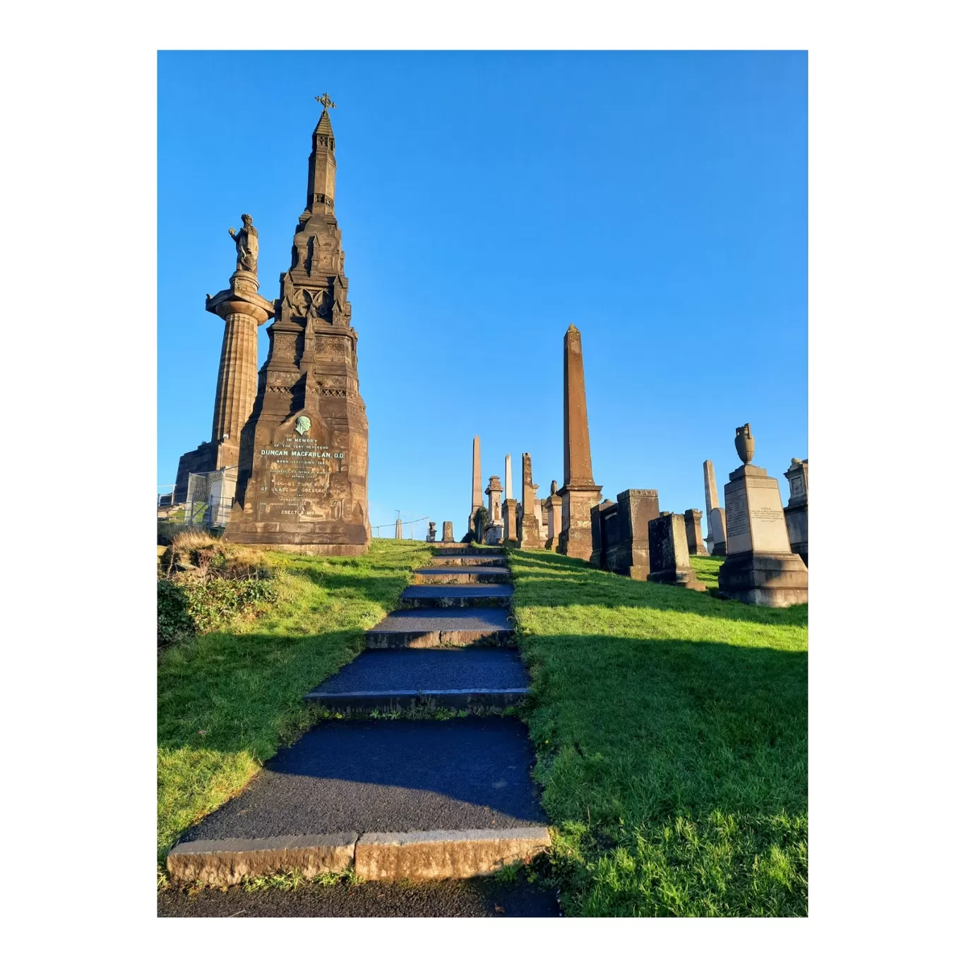 Photo of Glasgow Necropolis By Christa Babu